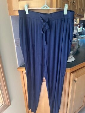 Navy Cozy Earth Pajama Pants, L